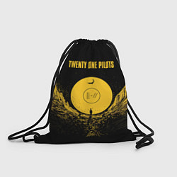 Рюкзак-мешок Twenty One Pilots: Yellow Moon, цвет: 3D-принт