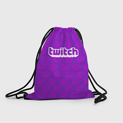 Рюкзак-мешок Twitch Online, цвет: 3D-принт