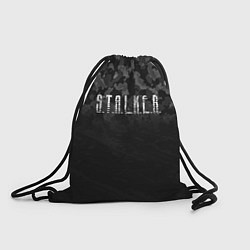 Рюкзак-мешок STALKER: Dark Camo, цвет: 3D-принт