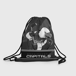 Рюкзак-мешок Washington Capitals: Mono, цвет: 3D-принт