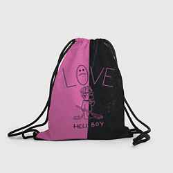 Рюкзак-мешок Lil Peep: Hell Boy, цвет: 3D-принт
