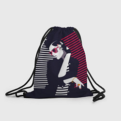 Мешок для обуви Стильная женщина - поп арт