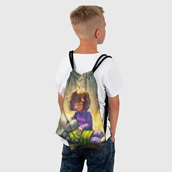 Рюкзак-мешок Фриск и Азриэль, цвет: 3D-принт — фото 2