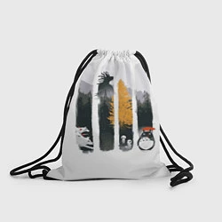 Рюкзак-мешок Хранители Леса, цвет: 3D-принт