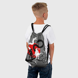Рюкзак-мешок Битва драконов, цвет: 3D-принт — фото 2