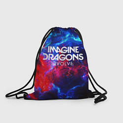 Рюкзак-мешок IMAGINE DRAGONS, цвет: 3D-принт