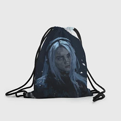 Рюкзак-мешок Billie Eilish: Love, цвет: 3D-принт