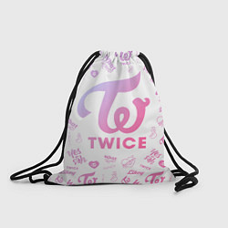 Рюкзак-мешок TWICE, цвет: 3D-принт