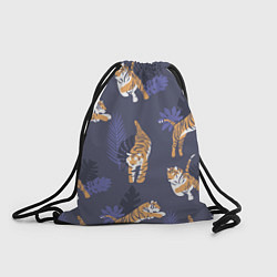 Рюкзак-мешок Тигриный прайд, цвет: 3D-принт