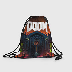 Рюкзак-мешок DOOM - Hellgate, цвет: 3D-принт