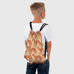 Рюкзак-мешок Лисья стая, цвет: 3D-принт — фото 2