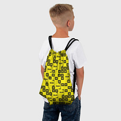 Рюкзак-мешок Billie eilish, цвет: 3D-принт — фото 2
