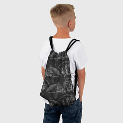 Рюкзак-мешок Кони, цвет: 3D-принт — фото 2