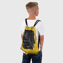 Рюкзак-мешок Recurve bow, цвет: 3D-принт — фото 2