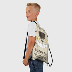 Рюкзак-мешок Мой сосед Тоторо Nekobus, цвет: 3D-принт — фото 2