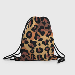 Рюкзак-мешок Кошачий окрас, цвет: 3D-принт