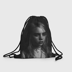 Рюкзак-мешок BILLIE EILISH, цвет: 3D-принт