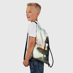 Рюкзак-мешок STALKER, цвет: 3D-принт — фото 2