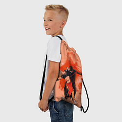 Рюкзак-мешок Парное фигурное катание, цвет: 3D-принт — фото 2