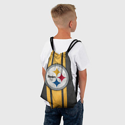 Рюкзак-мешок Pittsburgh Steelers, цвет: 3D-принт — фото 2
