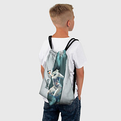 Рюкзак-мешок Фехтовальщик, цвет: 3D-принт — фото 2