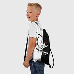 Рюкзак-мешок Monokuma, цвет: 3D-принт — фото 2