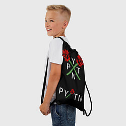 Рюкзак-мешок Payton Moormeier: TikTok, цвет: 3D-принт — фото 2