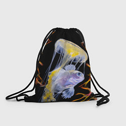 Рюкзак-мешок Медуза, цвет: 3D-принт