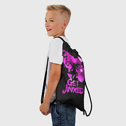Рюкзак-мешок Get Jinxed, цвет: 3D-принт — фото 2