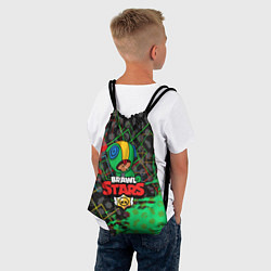 Рюкзак-мешок BRAWL STARS:LEON, цвет: 3D-принт — фото 2