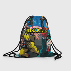 Рюкзак-мешок My Hero Academia все герои, цвет: 3D-принт