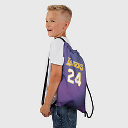 Рюкзак-мешок Los Angeles Lakers Kobe Brya, цвет: 3D-принт — фото 2