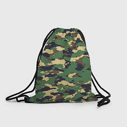 Рюкзак-мешок Камуфляж: лесной, цвет: 3D-принт