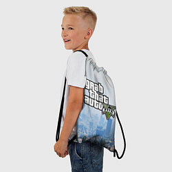 Рюкзак-мешок GTA 5, цвет: 3D-принт — фото 2