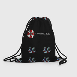 Рюкзак-мешок Umbrella Corporation, цвет: 3D-принт