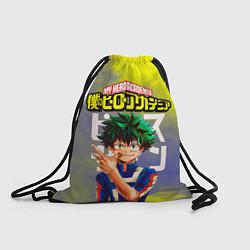 Рюкзак-мешок Моя геройская академия Изуку, цвет: 3D-принт