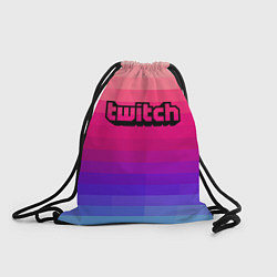 Рюкзак-мешок TWITCH, цвет: 3D-принт