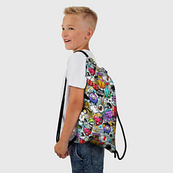 Рюкзак-мешок Stickerboom, цвет: 3D-принт — фото 2