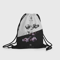 Рюкзак-мешок YinYang, цвет: 3D-принт