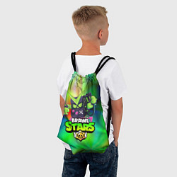 Рюкзак-мешок BRAWL STARS VIRUS 8-BIT, цвет: 3D-принт — фото 2