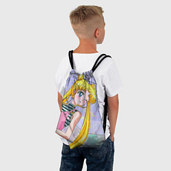Рюкзак-мешок Sailor Moon, цвет: 3D-принт — фото 2