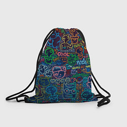 Рюкзак-мешок Арт, цвет: 3D-принт