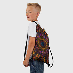 Рюкзак-мешок Mandala, цвет: 3D-принт — фото 2