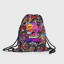 Рюкзак-мешок BRAWL STARS: SANDY, цвет: 3D-принт