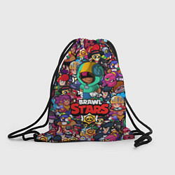 Рюкзак-мешок BRAWL STARS: LEON, цвет: 3D-принт