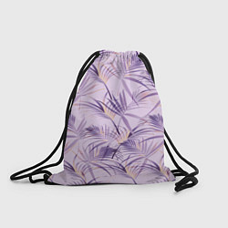 Рюкзак-мешок Листья, цвет: 3D-принт