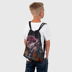 Рюкзак-мешок KIMETSU NO YAIBA, цвет: 3D-принт — фото 2