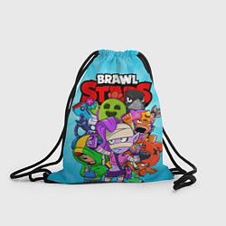 Рюкзак-мешок BRAWL STARS, цвет: 3D-принт