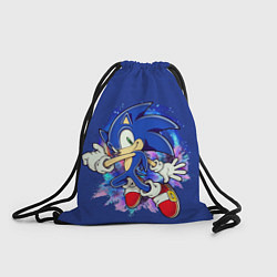 Рюкзак-мешок Sonic, цвет: 3D-принт