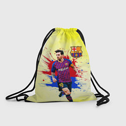 Рюкзак-мешок Месси, цвет: 3D-принт